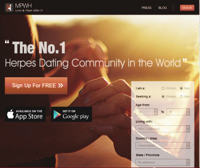 MPWH - Meet People With Herpes, #1 Herpes Dating Community for HSV Singles in the World.