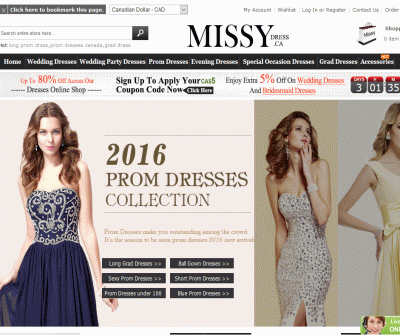 Prom Dresses---MissyDress.ca