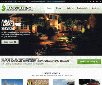 Bytendorp Enterprises Landscaping