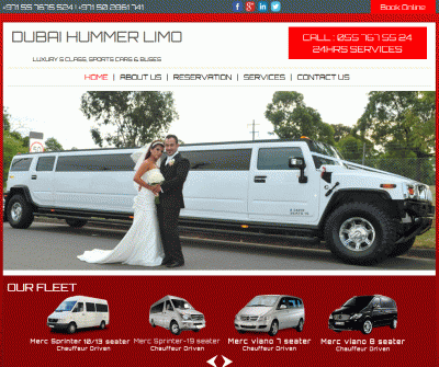 Dubai Hummer Limo