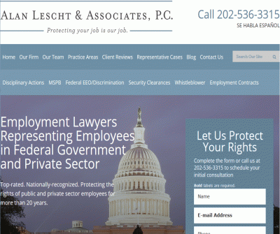 Alan Lescht and Associates, P.C. Washington, DC 20036