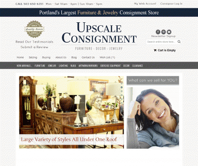 Upscale Consignment Furniture & Decor Portland Oregon