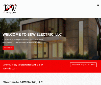 B & W Electric, LLC Garage building and repair, Denver CO