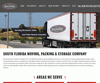 Specialty Moving Services Professional Local Distance Moving Florida