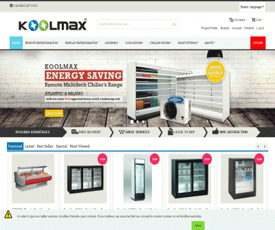 Commercial Refrigeration & Shopfitting Services | Koolmax