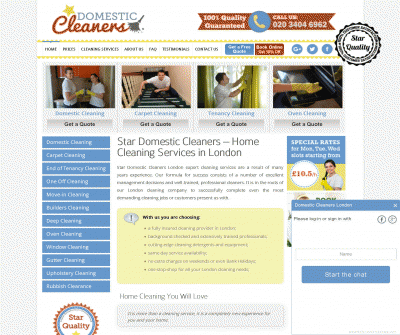 Star Domestic Cleaners London