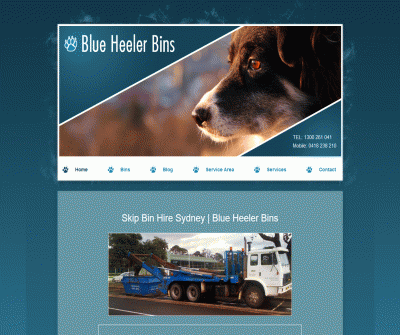 Blue Heeler Bins