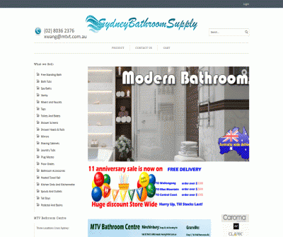 Sydney Bathroom Accessories, Bathtubs and Supply