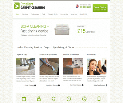 Excellent Carpet Cleaning London UK