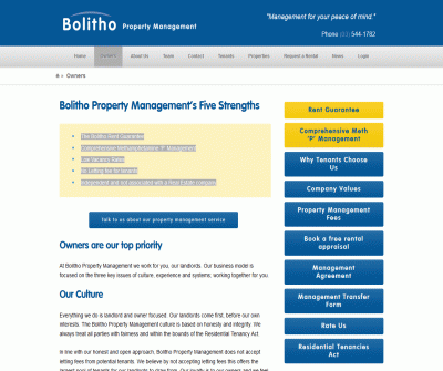 Bolitho Property Management Nelson