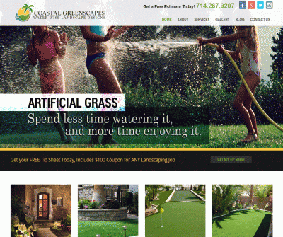 Coastal Greenscapes Smart Landscaping & Artificial Grass in Orange County