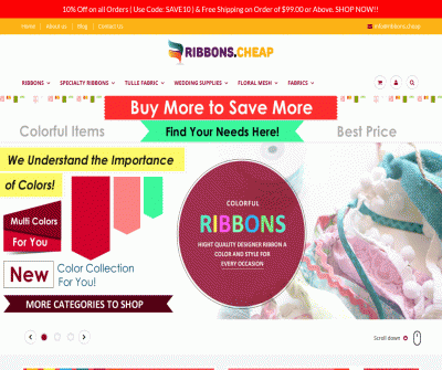Ribbons Cheap: Wholesale Ribbon Supplier