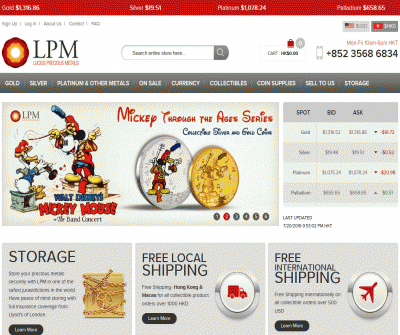 LPM Group Limited - Buy Silver, Gold Bullion Bars & Collectible Coins Online