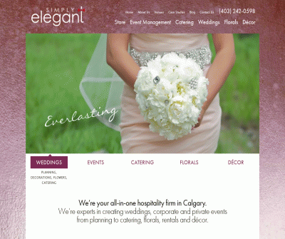 Simply Elegant Premiere Events and Catering Calgary Alberta