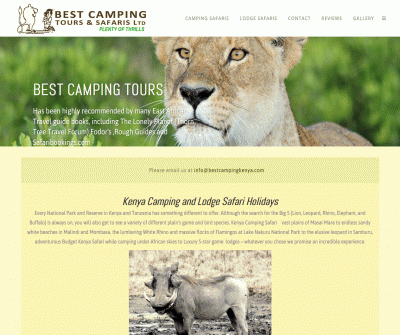 Best Camping Tours and Safaris Limited