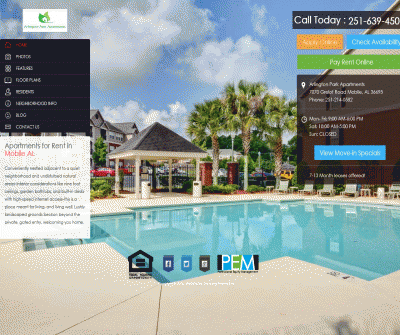 Arlington Park Apartments  Mobile, AL 36695