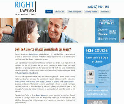 RIGHT Lawyers Divorce Attorneys  Las Vegas, NV 