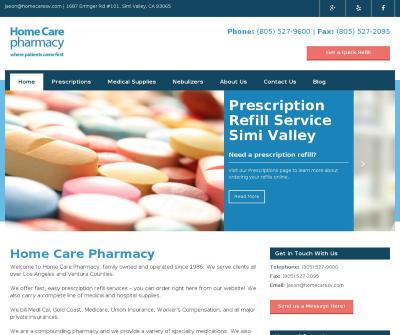 Home Care Pharmacy Online Prescriptions, Medical Supplies, Nebulizers Simi Valley CA