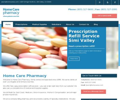 Home Care Pharmacy Online Prescriptions, Medical Supplies, Nebulizers Simi Valley CA