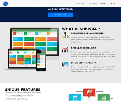 Shrivra Online Gym Management Fitness Software India