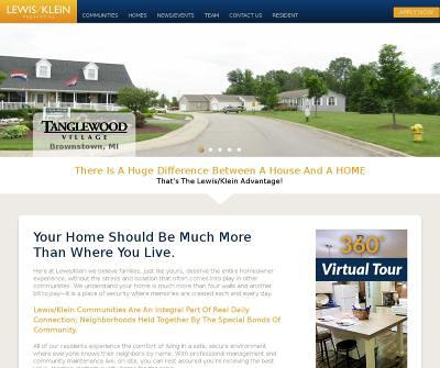 Affordable Homes In Michigan Lewis / Klein Communities Used Mobile Homes