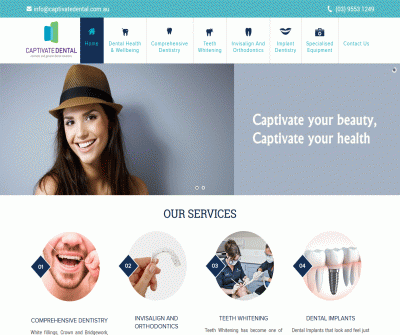 Dental Implant Melbourne - Captivate Dental Cosmetic Dentistry, Invisalign .