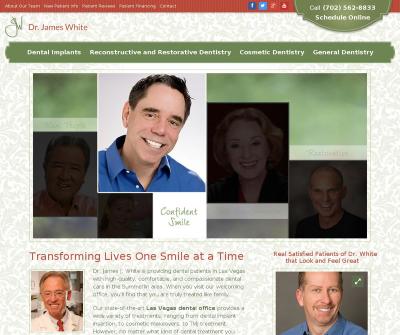 Dr. James J. White Cosmetic Implant Dentist Summerlin, Las Vegas NV