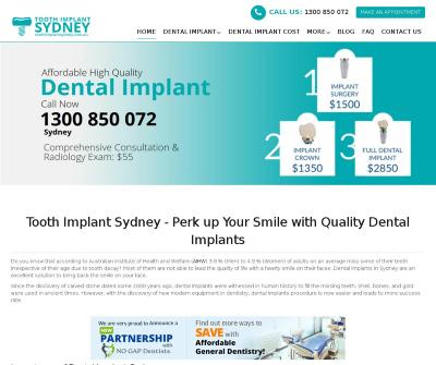 Bring Back Your Natural Smile - Dental Implants Sydney