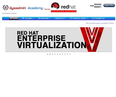 Redhat training in chennai RHCSA and RHCE Training Sysadmin Academy Pvt ltd India