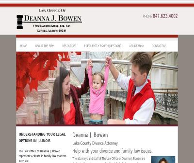 The Law Office of Deanna J Bowen Family Law and Divorce Attorneys in Lake County, IL