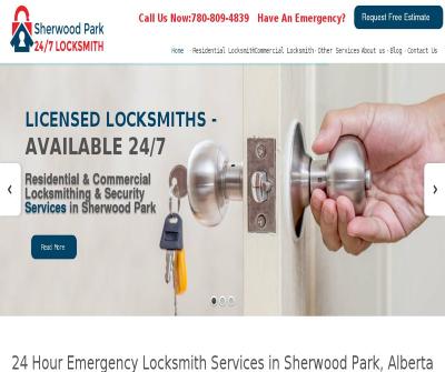 Sherwood Park Locksmith  24 Hour Emergency Services.