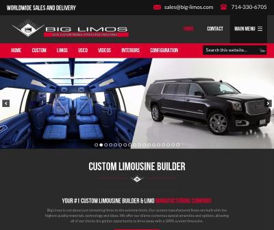 Big Limos CA, Inc. Elite Custom Limousine Builder Costa Mesa CA