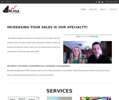 Alpha Lead Generation Lead Generation & SEO Company. From Rockland, Ontario