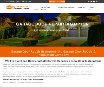 Garage Door Repair Brampton 