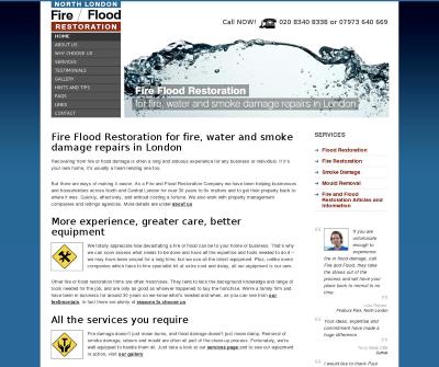 North London Fire Flood Restoration