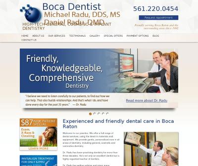 Boca Dentist Dr. Michael Radu Cosmetic, Implant, Restorative Dentistry Boca Raton, Florida