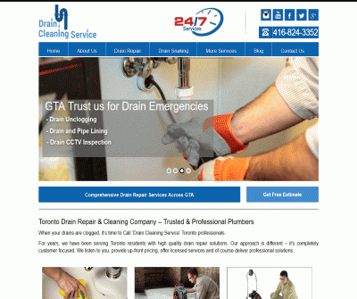 Professional Drain Repair & Cleaning Services in Toronto