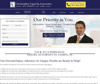 Christopher Ligori Tampa Personal Injury Attorneys Ligori Law Florida