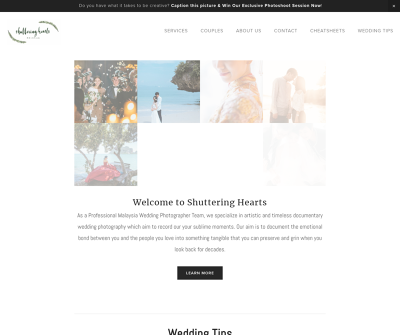 Shuttering Hearts Wedding Photographer in Malaysia