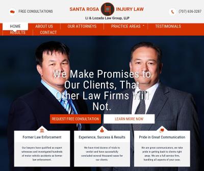 Santa Rosa Family and Injury Law Santa Rosa, California 