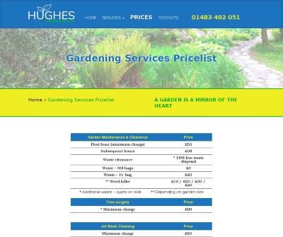 Hughes Gardening Services Ltd.