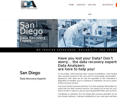 Data Analyzers - Data Recovery San Diego