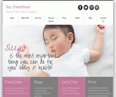 Tiny Transitions Infant & Toddler Sleep Consulting