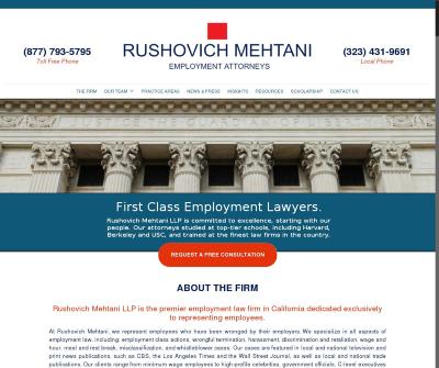 Rushovich Mehtani Employment Attorneys