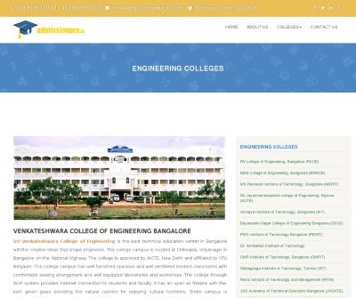 Venkateshwara College of Engineering Admission