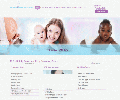 Baby scan clinic in London