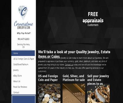 Cornerstone Jewelry & Coin