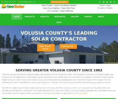 TEO Solar Daytona Beach, Florida Solar Repairs Solar Service Solar Panle Removal 