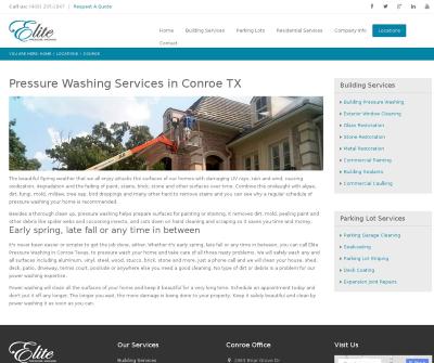 Elite Pressure Washing Conroe