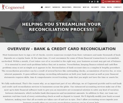 Account reconciliation services